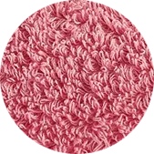 Farbmuster Frottier flamingorosa