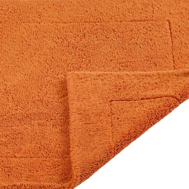 Duschvorleger Double orange rechteckig  Detail