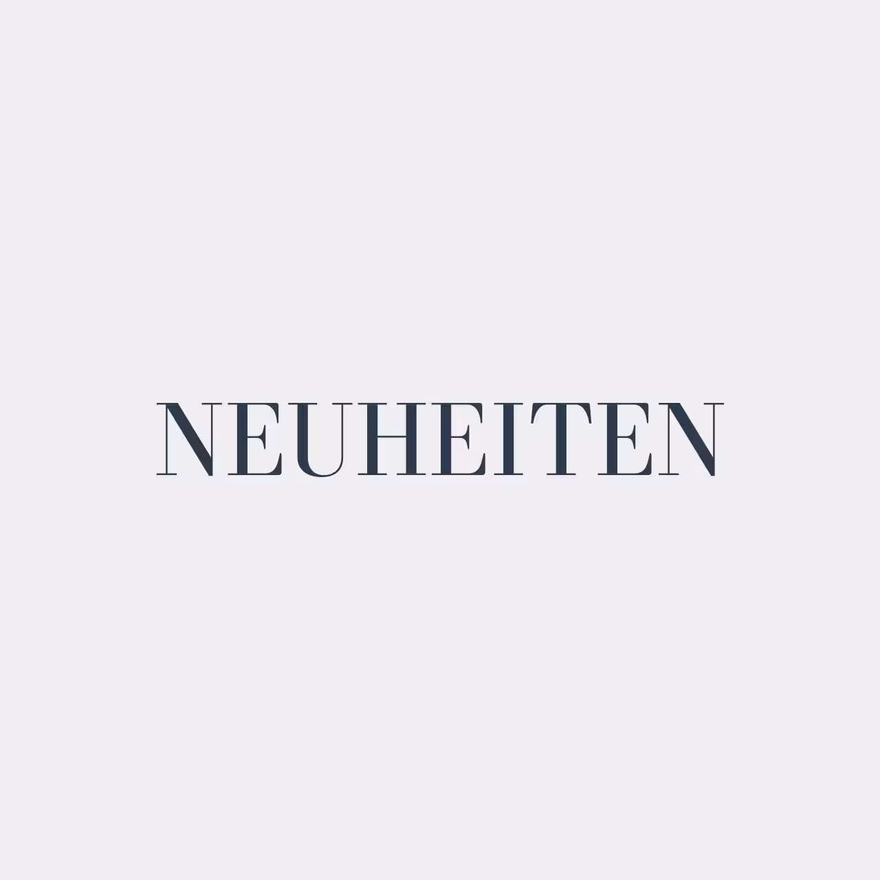 Grafik mit Text Neuheiten