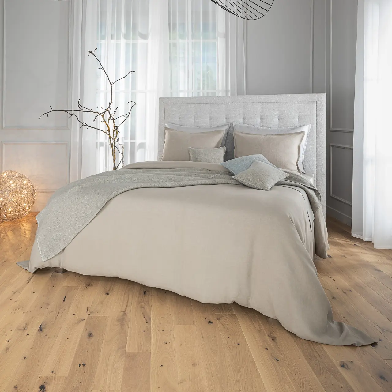 TRECA PARIS - Boxspringbett "Tournelle"
