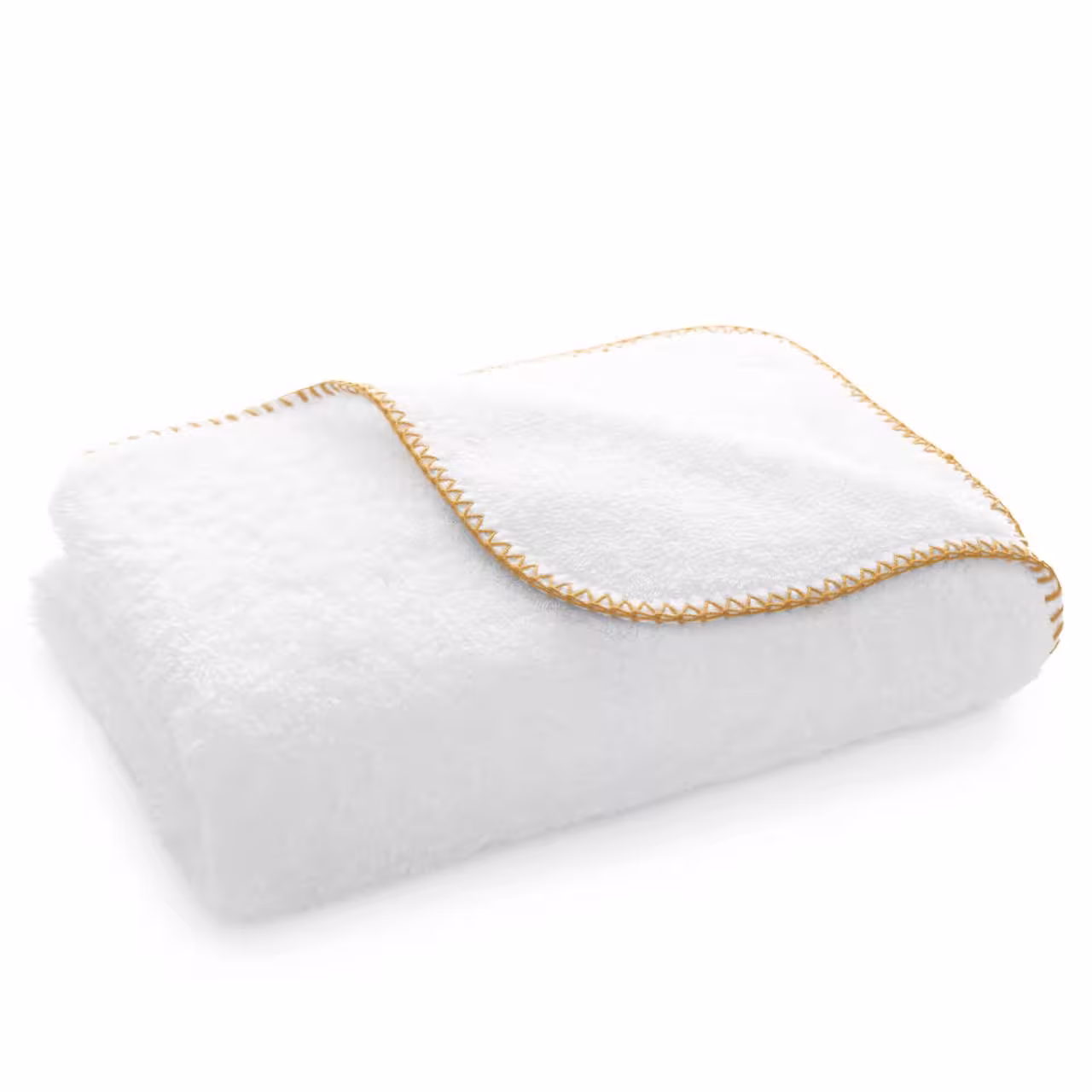 Handtuch, Badehandtuch, Frottee, weiß, Stichnaht, 