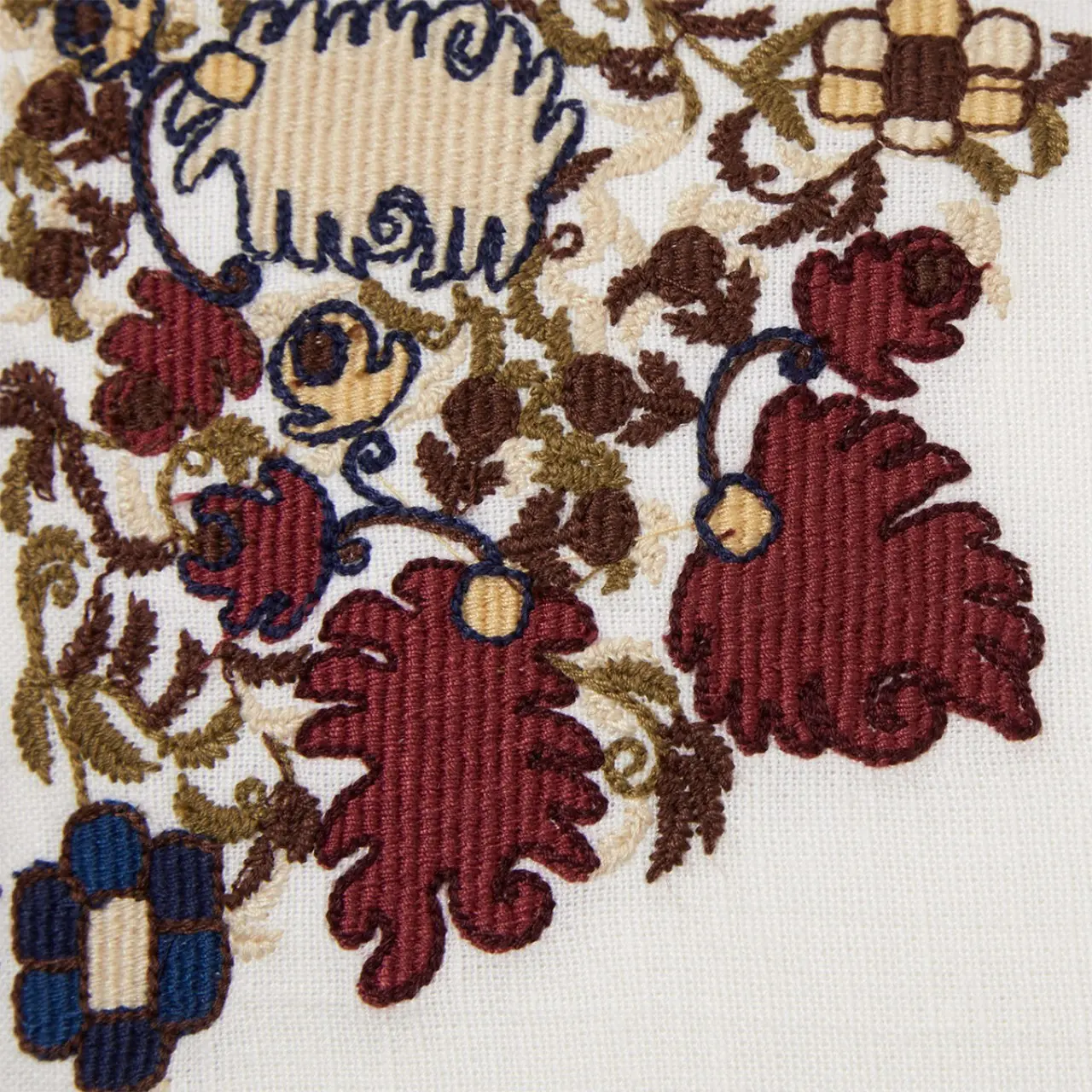 Dekokissen Roman Muster Detail