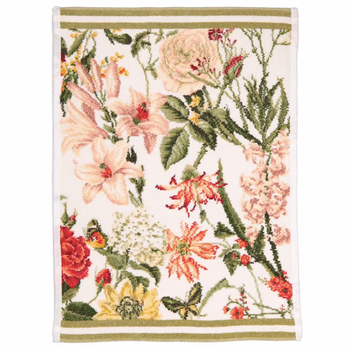 Tapis, Floral, Blumenmotiv, Teppich, Wandteppich, 