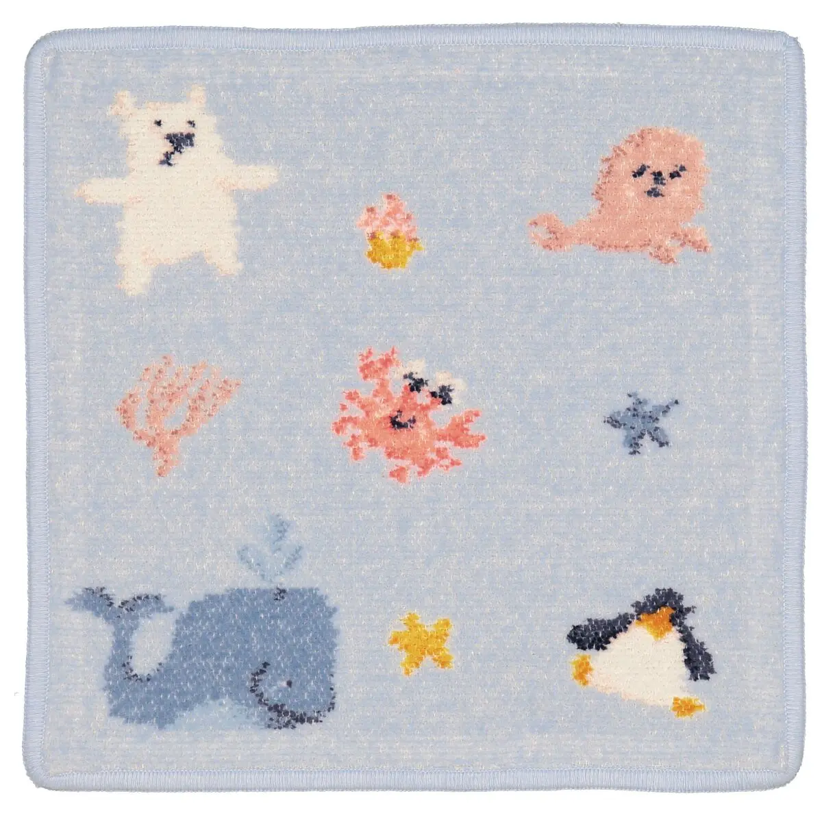 Spielteppich, Weltkachel, Tiermotive, Babydeko, Steppunterlage, 