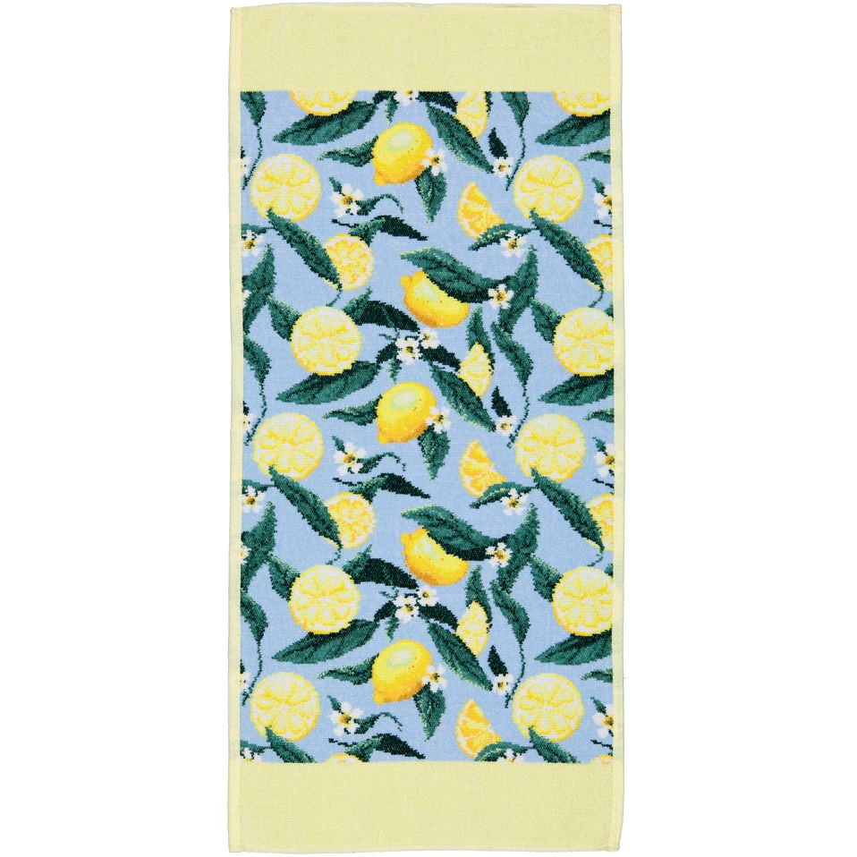 FEILER GERMANY - Chenilleserie "Lemons And Leaves"