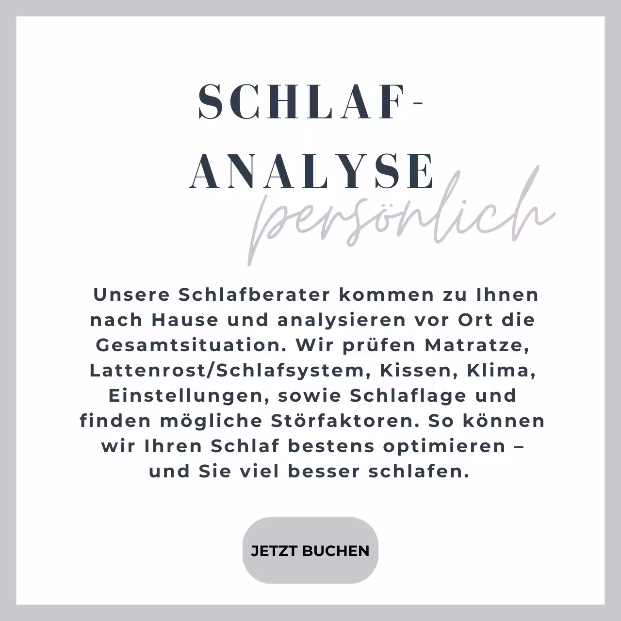 Schlafanalyse Grafik Schrift