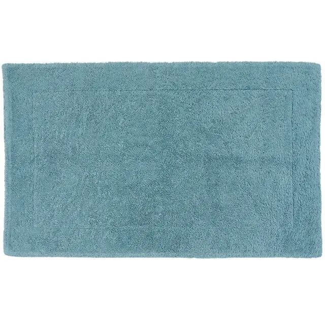 Duschvorleger Double taubenblau rechteckig  Detail