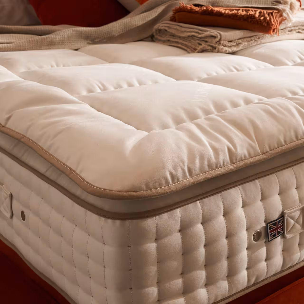Topper Luxury Supreme auf Matratze Detail