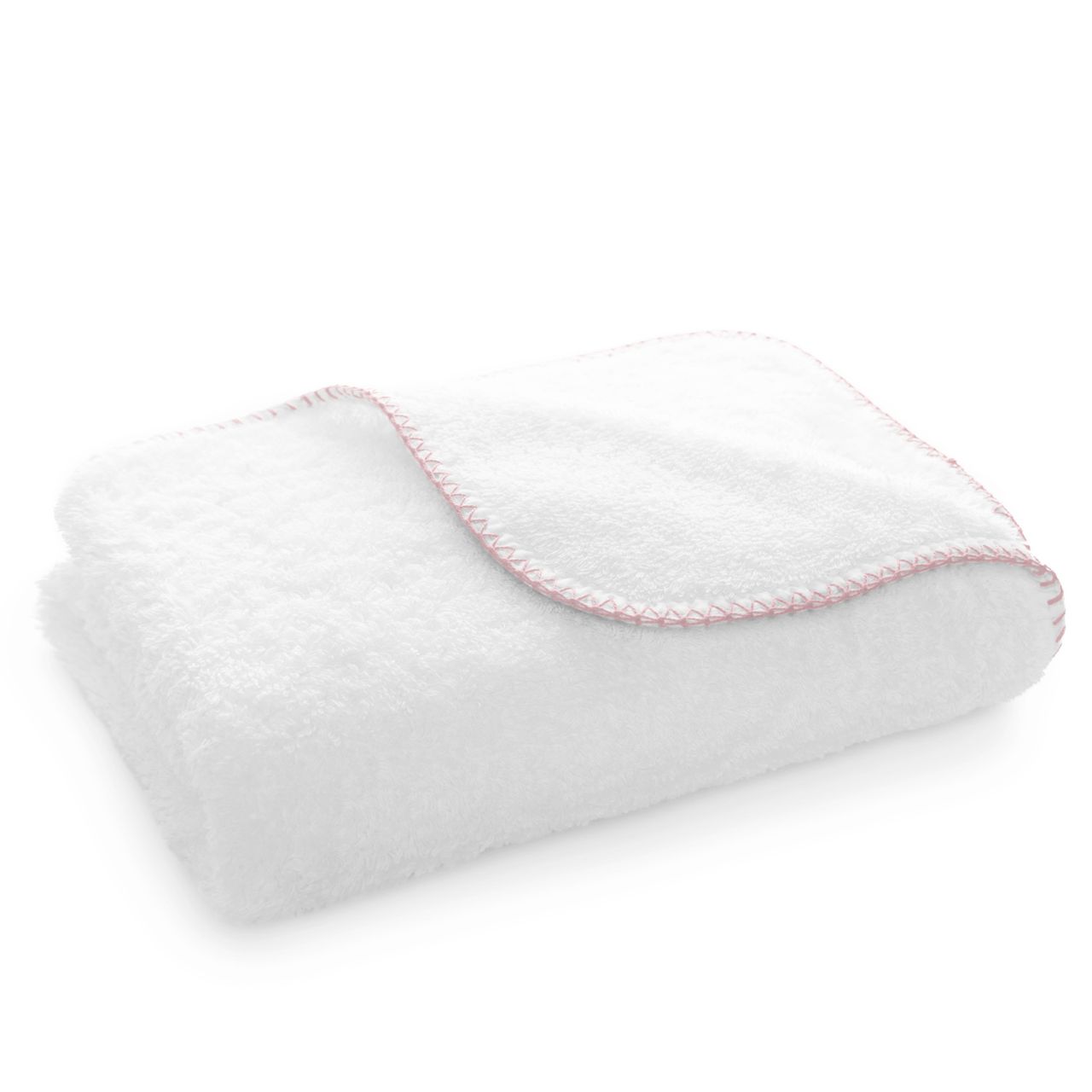 Handtuch, Weiß, Waschlappen, Weich, Nahtverzierung, 