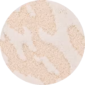 Badematte Flow beige und sand abstraktes Muster  Farbmuster