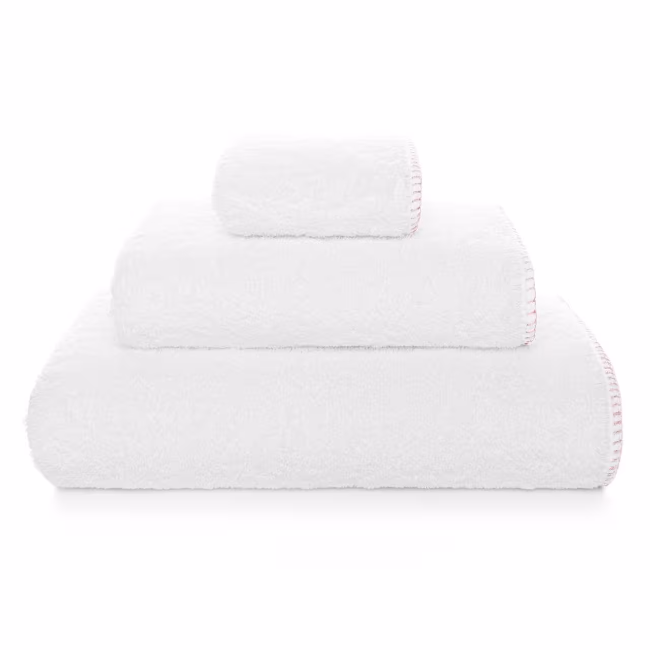 Handtücher, Badezimmer, Weiß, Frottee, Set, 