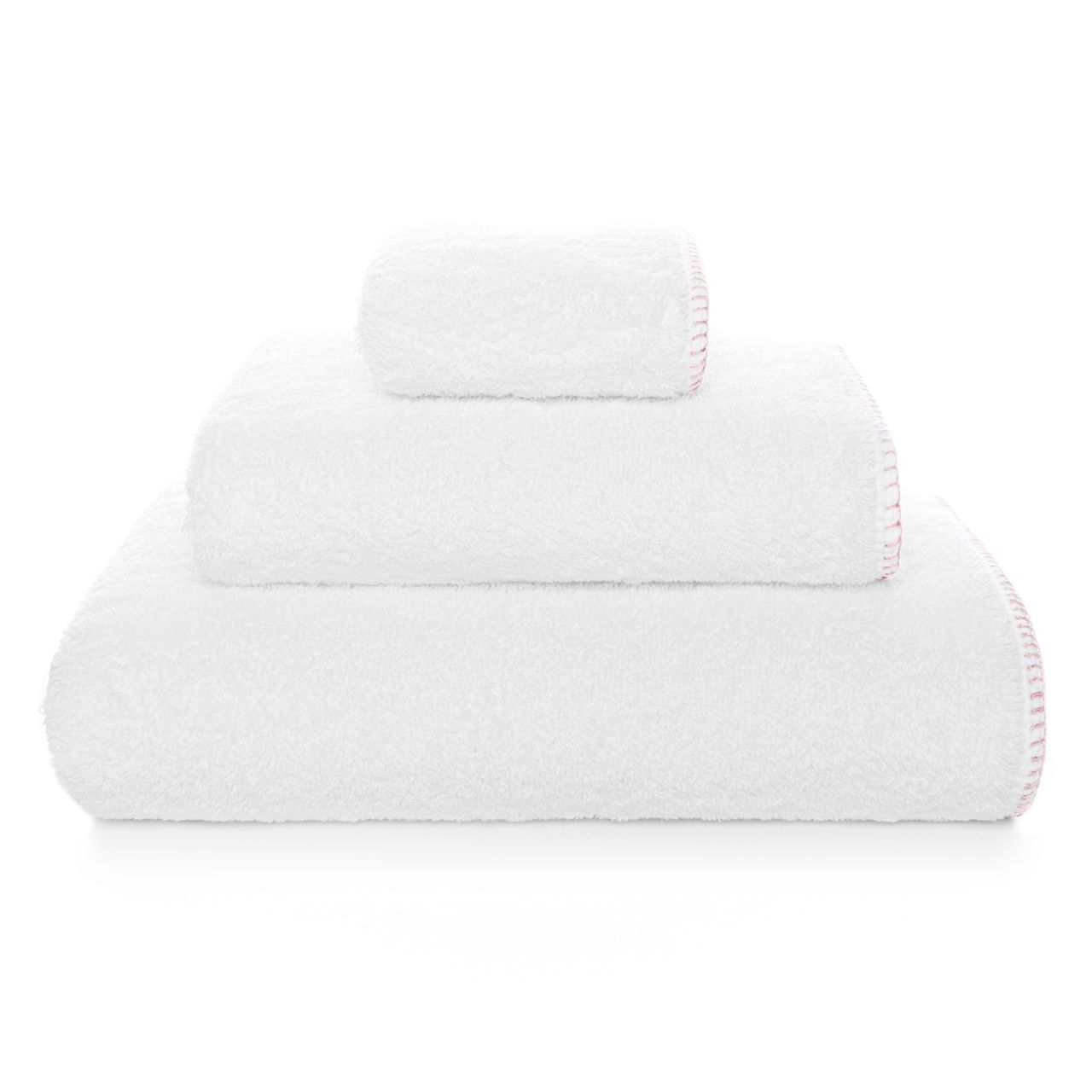 Handtücher, Badezimmer, Weiß, Frottee, Set, 