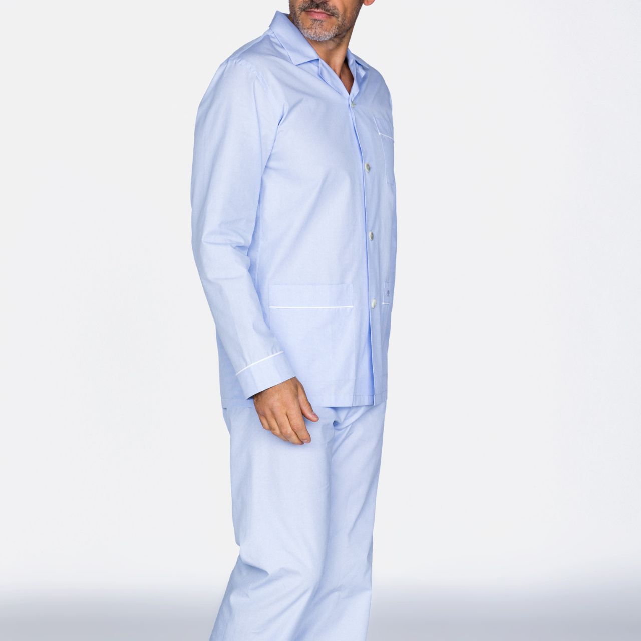 VAN LAACK - Herren-Pyjama "Carlo-P" uni