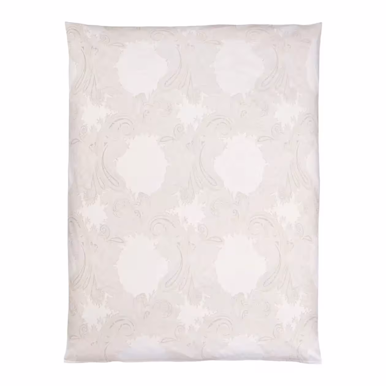 Bettdeckenbezug Grace beige mit Paisleymuster Draufsicht