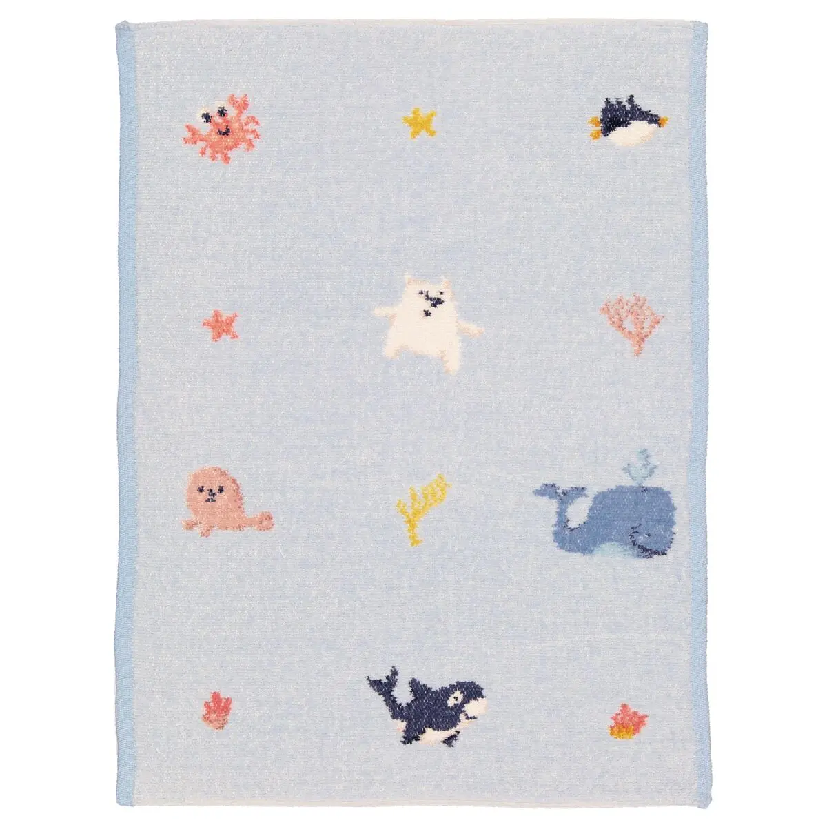 Babydecke, Tiere, Bunte Muster, Kuscheldecke, Kleinformat, 