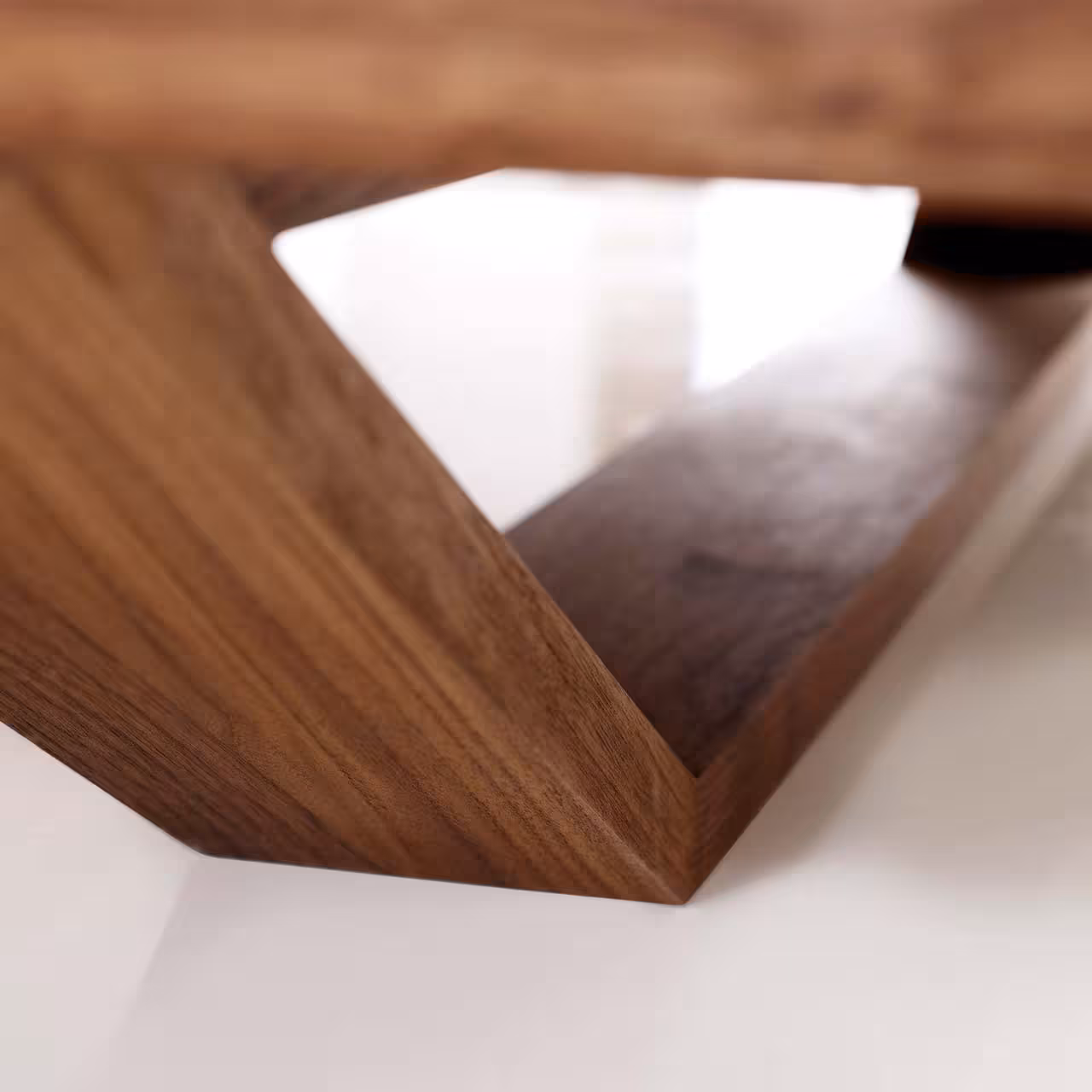 Holzbett B15 Detail Fuß