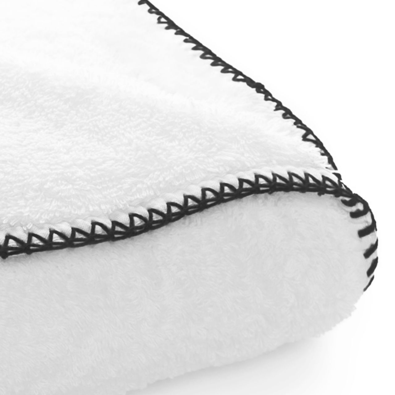 Hausschuh, Weich, Fleece, Ziernähte, Weiß, 