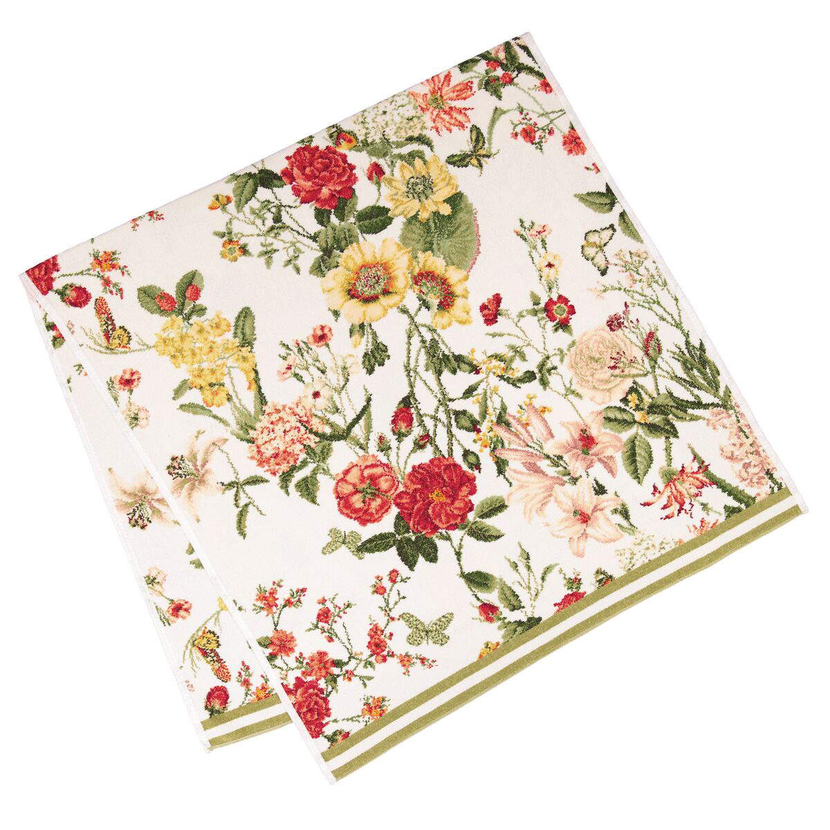 Blumenmuster, Tuch, Florales Muster, Blütenmotiv, Kissenbezug?, 