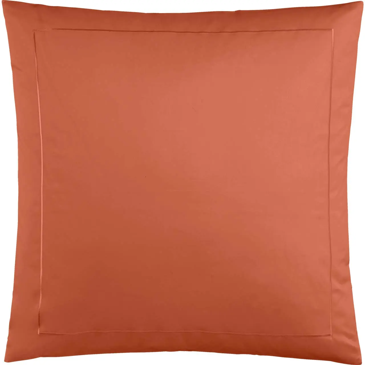 Kopfkissen in terracotta Draufsicht