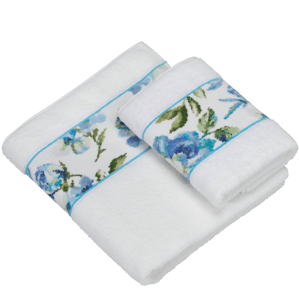 FEILER GERMANY - Frottierserie"Diana White Border" FEILER GERMANY - Frottierserie"Diana White Border"