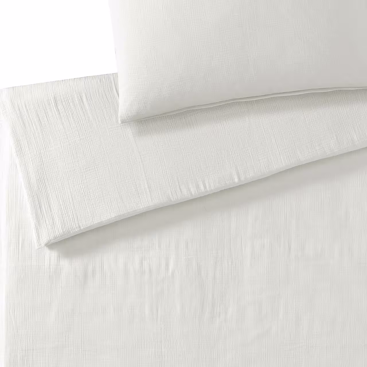Bettwäschegarnitur Smooth offwhite Detail