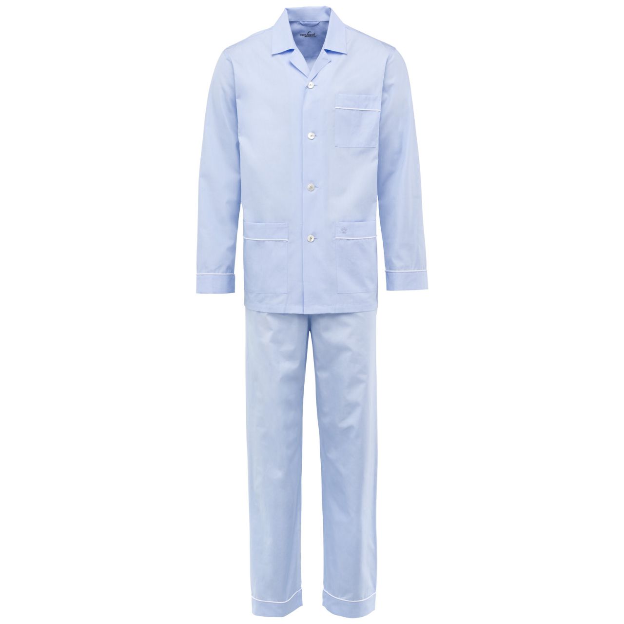 VAN LAACK - Herren-Pyjama "Carlo-P" uni