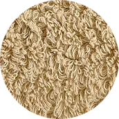 Farbmuster Frottier sandfarben