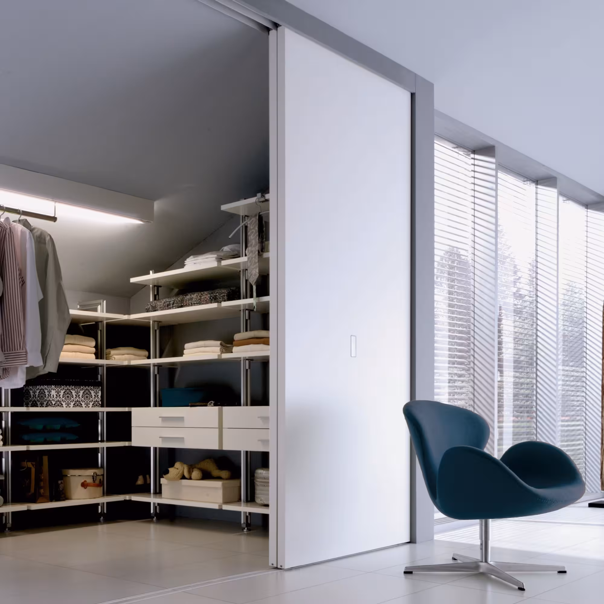 Einbauschrank Beta Nova in Dachschräge