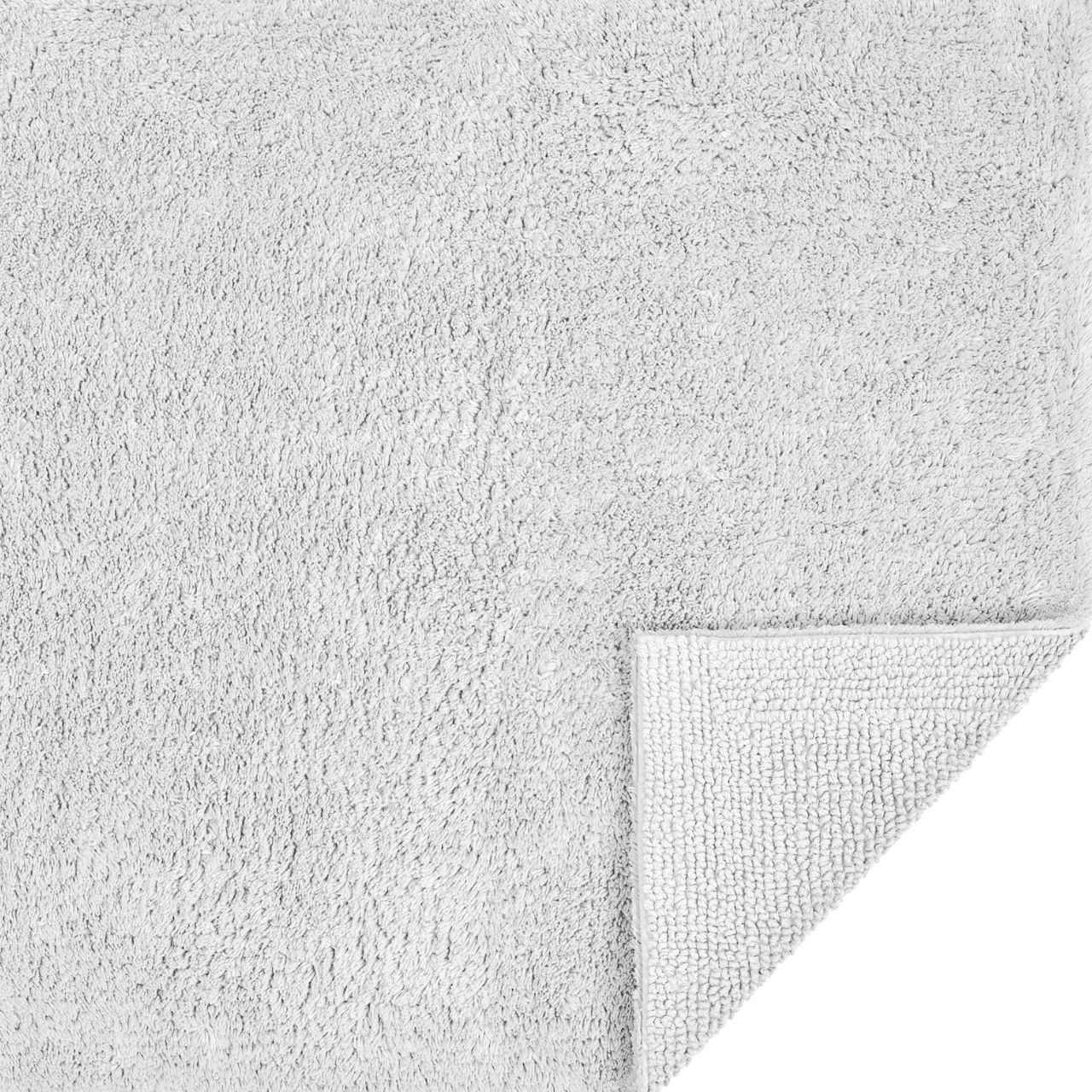 Weseta Badteppich Dreamtuft Puro silber Detail