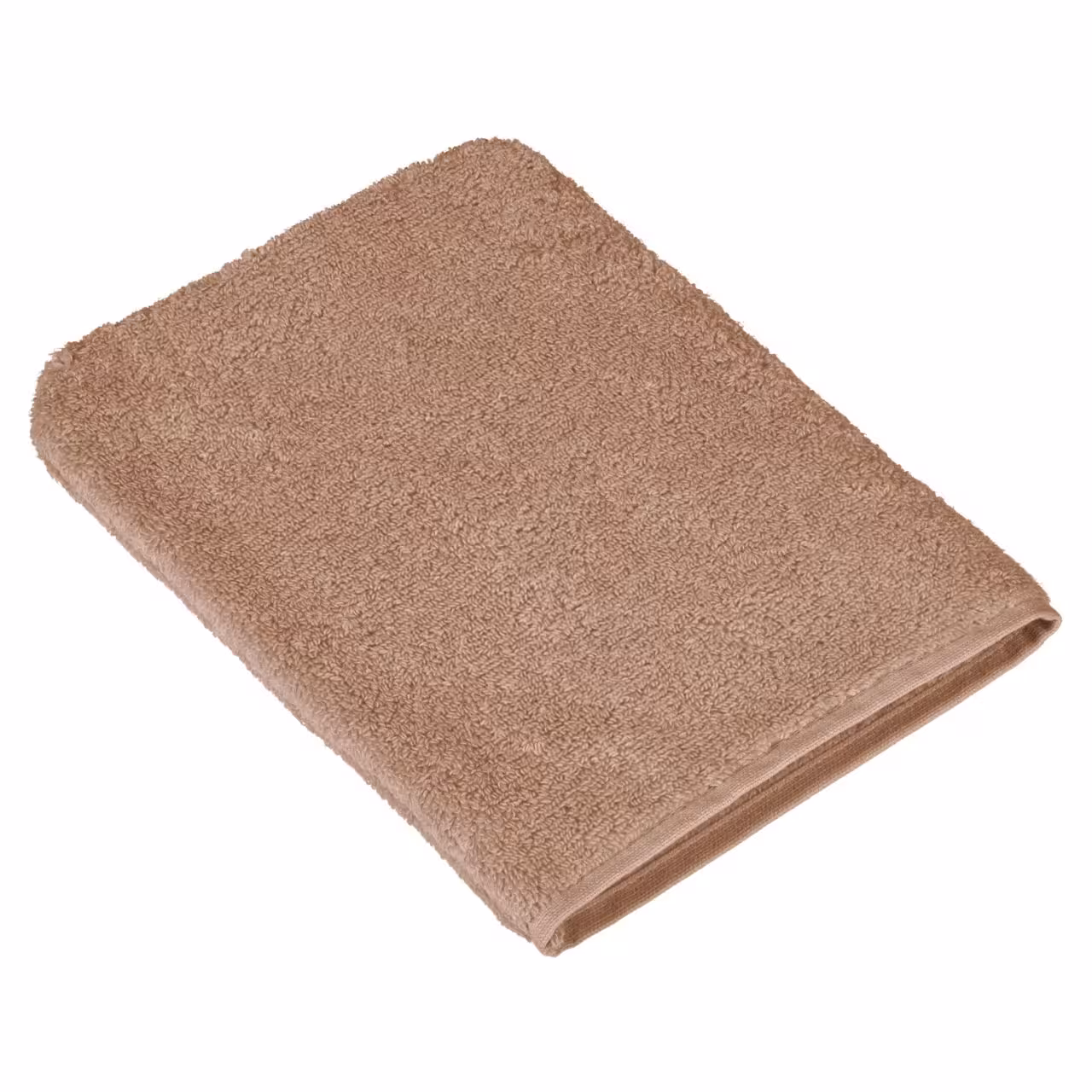 Handtuch, Frottee, Beige, Unifarben, 