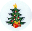 Christbaum mit Päckchen