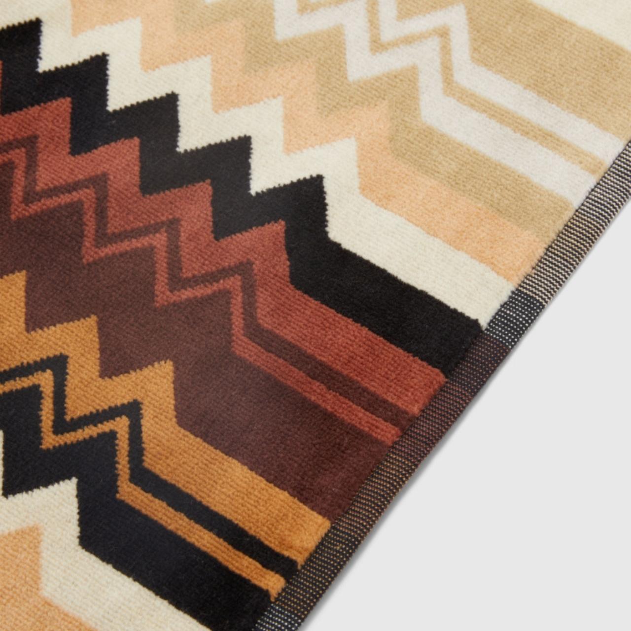 Teppich, Geometrisch, Zickzack, Mehrfarbig, Bodenbelag, 