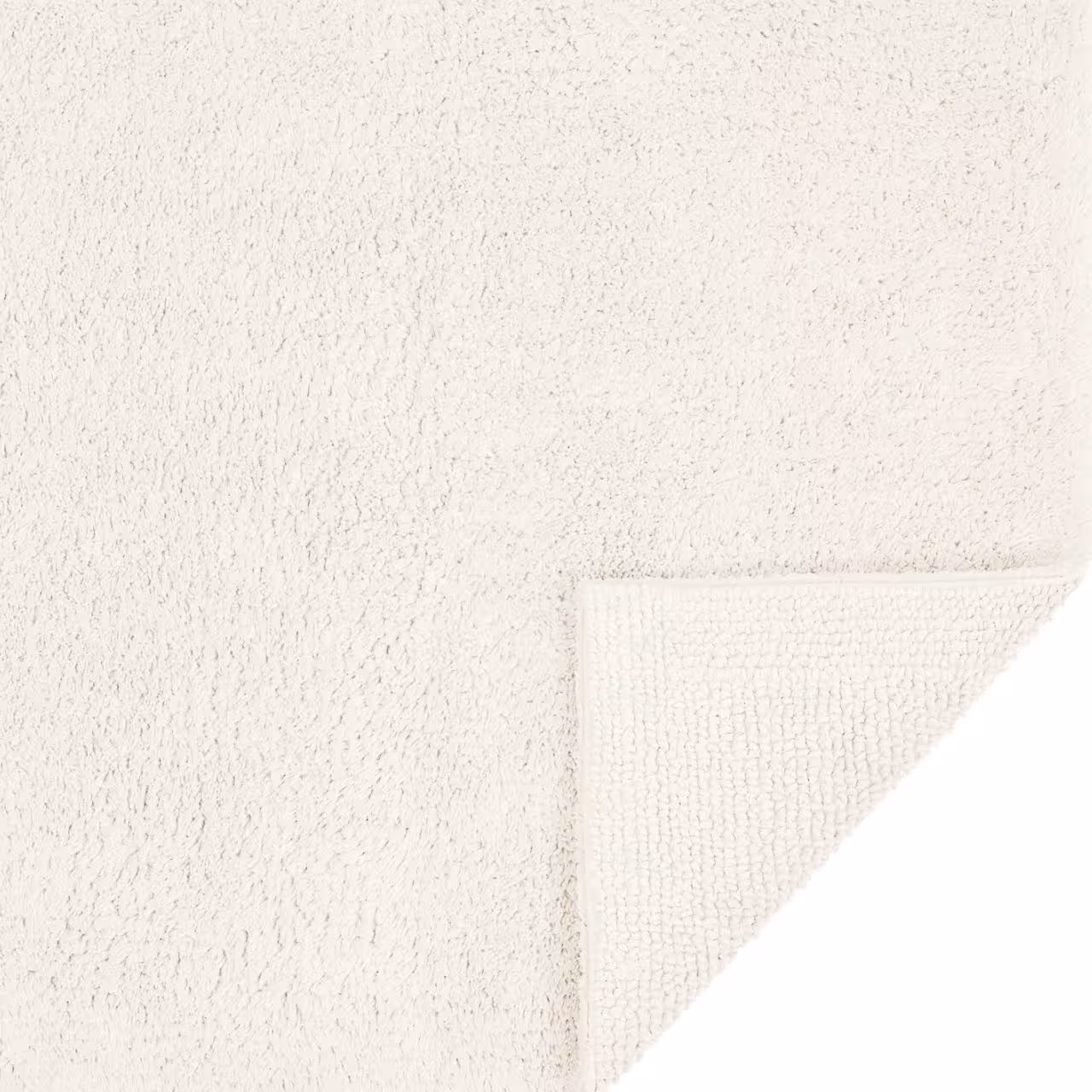 Weseta Badteppich Dreamtuft Puro elfenbein detail