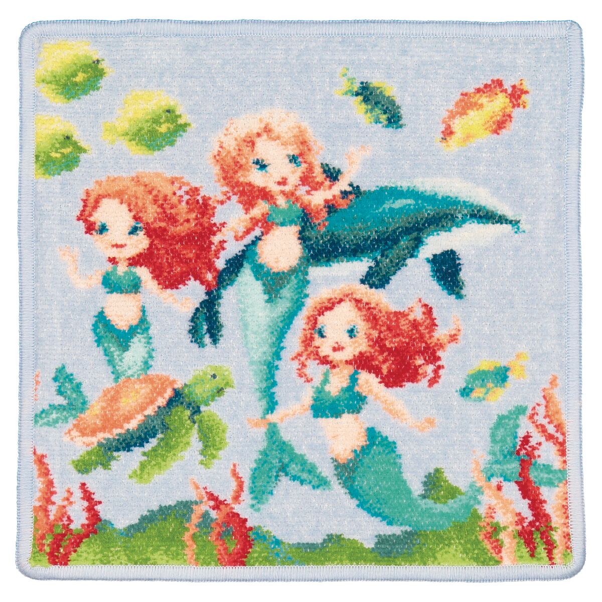 Unterwasser-Mermaid, Meeresbewohner, Tanzende Meerjungfrauen, Wasserwelt, Spielteppich, 