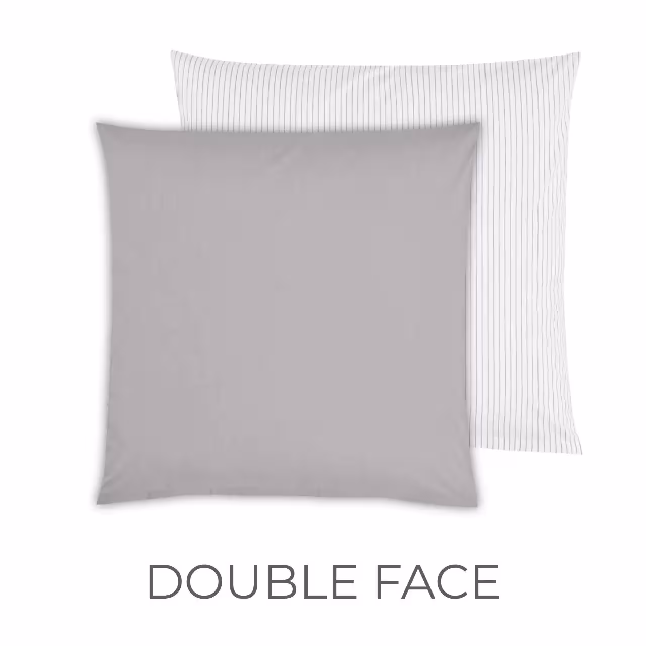 Illustration Double Face Kissenbezug mit zwei Seiten
