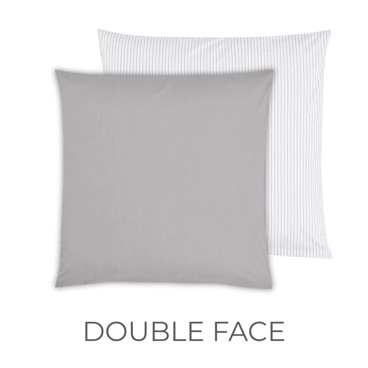 Illustration Double Face Kissenbezug mit zwei Seiten