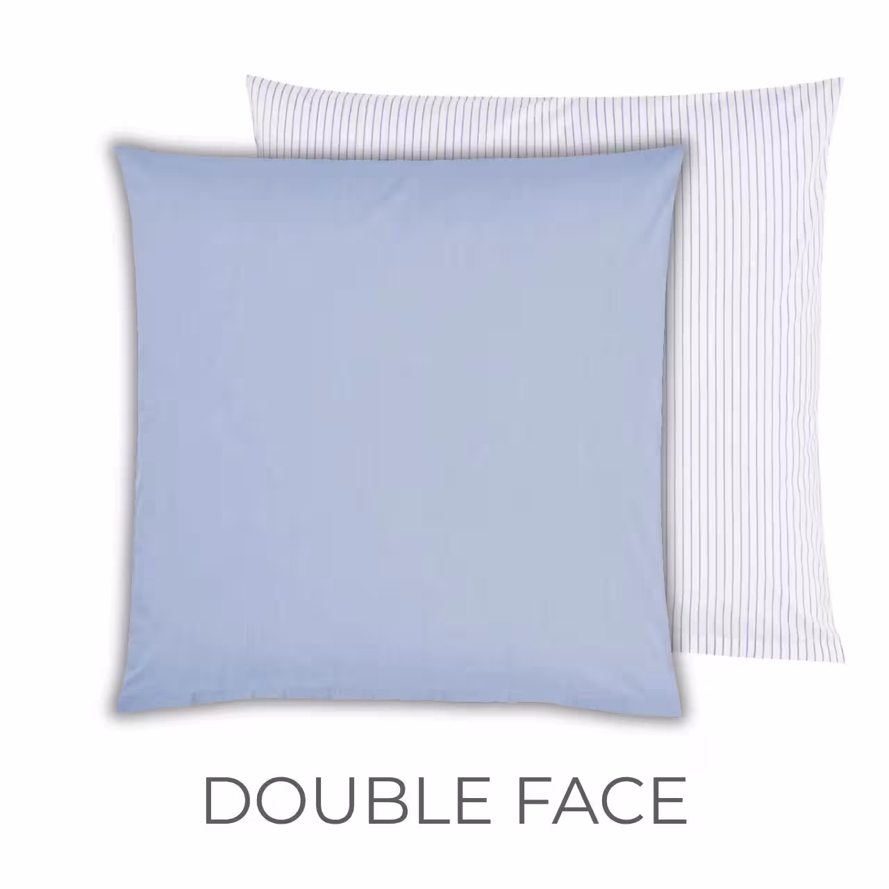 Illustration Double Face Kissenbezug mit zwei Seiten