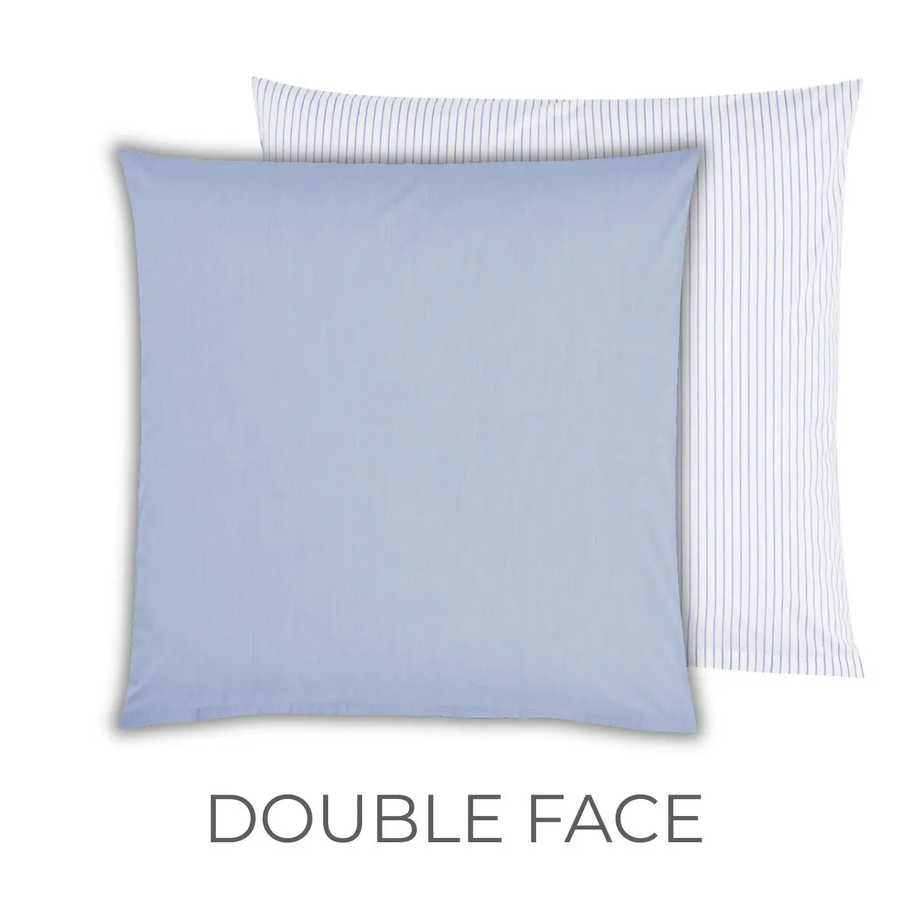 Illustration Double Face Kissenbezug mit zwei Seiten